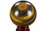 Polished Tiger's Eye Sphere #124619-1